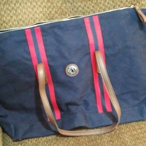 Tommy Hilfiger Vintage Travel Bag Navy Blue